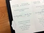 K8763 [I-11] Graceful Union Bride & Groom Wedding Invitation