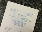 K8455 [I-11] Serenade of Flowers Wedding Invitation