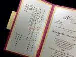 CTF-58-MMM Azalea, Gold, Quartz Pocket & Folder Invitation