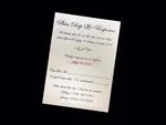 PAL-66-MMM Crystal, Ionised, Quartz Pocket & Folder Invitation