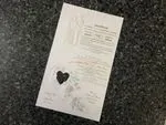ART-80044 [I-12] Rose Petal & Heart Whispers Wedding Invitation