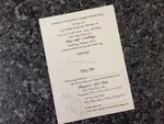 K4451 [I-10] Subtle Romance Hearts Wedding Invitation