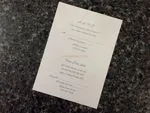 K8784 [I-11] Spring Harmony Flowers Wedding Invitation