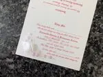 K9649 [I-11] Enchanted Petals & Flowers Wedding Invitation