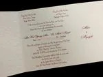 T1402 [I-15] Silk Flowers Beauty Wedding Invitation