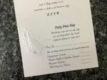 K8754 [I-11] Enchanted Nuptials Bride & Groom Wedding Invitation