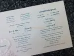 K9893 [I-11] Blushing Affection Hearts Wedding Invitation