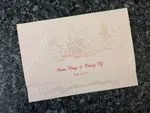 ART-40286 [I-11] Elegance in Flight Birds & Doves Wedding Invitation