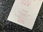 K441 [I-10] Timeless Romance Birds & Doves Wedding Invitation