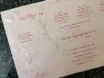K8707 [I-11] Serenade of Love Bride & Groom Wedding Invitation