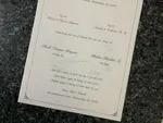 AP-[I-14] Subtle Sophistication Flowers Wedding Invitation