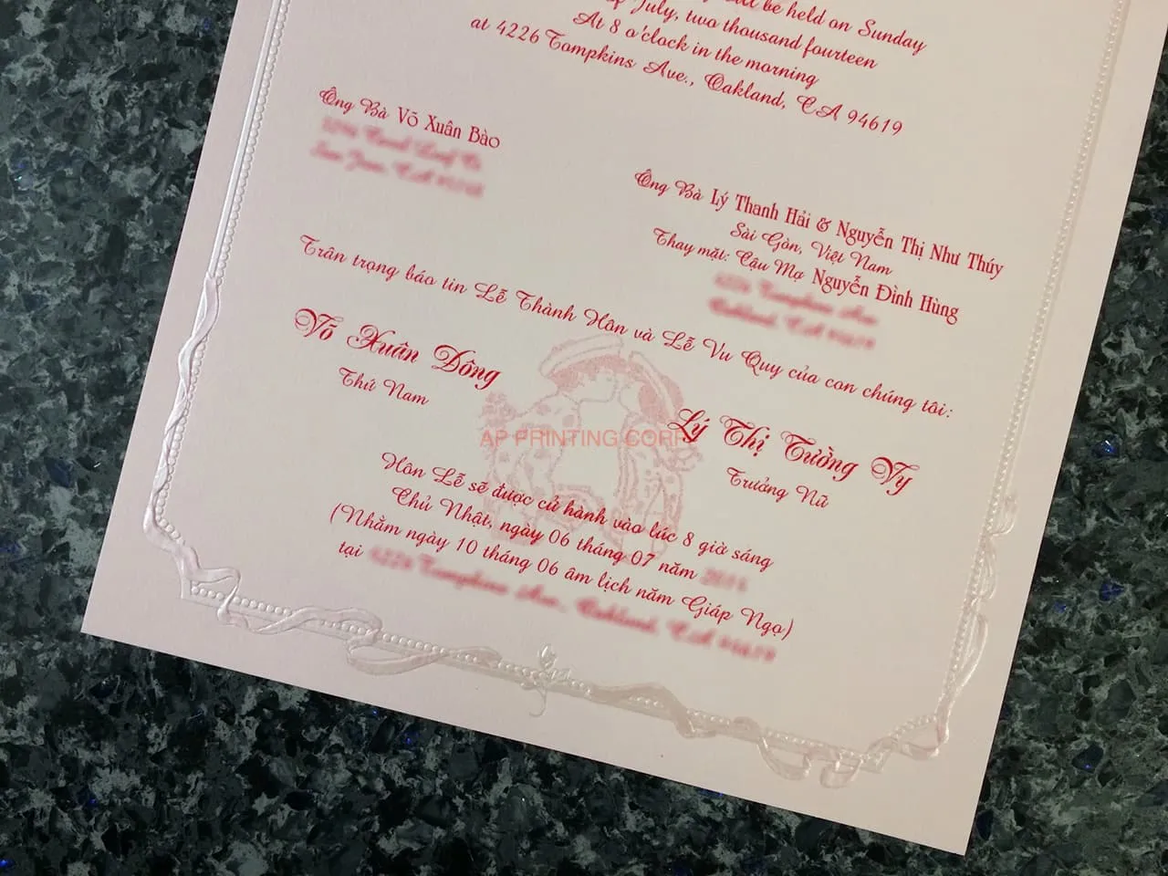 ART-40286 [I-11] Elegance in Flight Birds & Doves Wedding Invitation