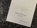 K1618 [I-11] Timeless Elegance Flowers Wedding Invitation
