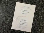 K8455 [I-11] Serenade of Flowers Wedding Invitation