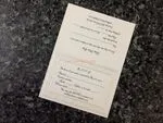 K9152 [I-11] Harmony in Bloom Flowers Wedding Invitation