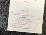 ART-08250 [I-10] Delicate Elegance Flowers Wedding Invitation