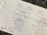 K3318 [I-11] Forever Together Bride & Groom Wedding Invitation