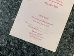 ART-44995 [I-11] Blossom Bells & Flowers Wedding Invitation