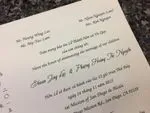 K8071 [I-10] Flowers Symphony Wedding Invitation