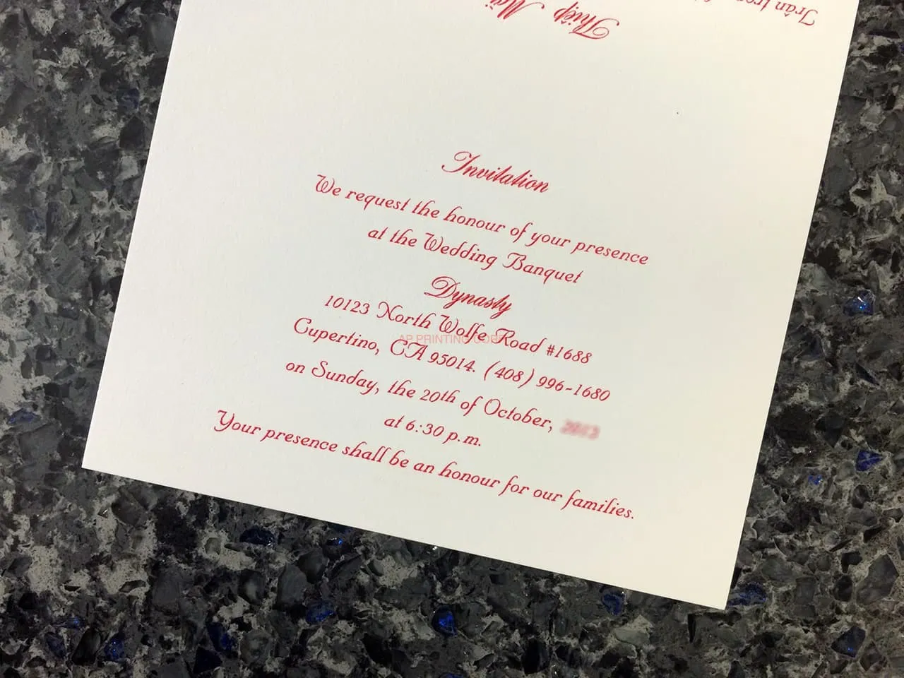 ART-08250 [I-10] Delicate Elegance Flowers Wedding Invitation