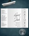 Cover Picture 5x7 Gate Fold Wedding Invitation