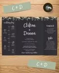 Soft Rose Bouquet 5x7 Gate Fold Wedding Invitation