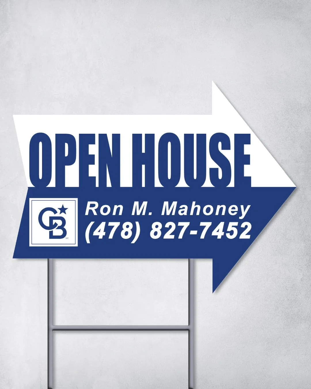 Coldwell Banker Amazing Arrow Shape Sign