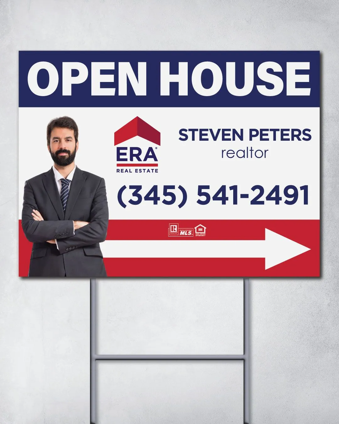 ERA Classic Color Stripes Yard Sign