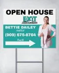 Exit Realty Simple Turquoise Yard Sign