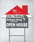 Keller Williams Realty Scarlet Towers House Shape Sign 2