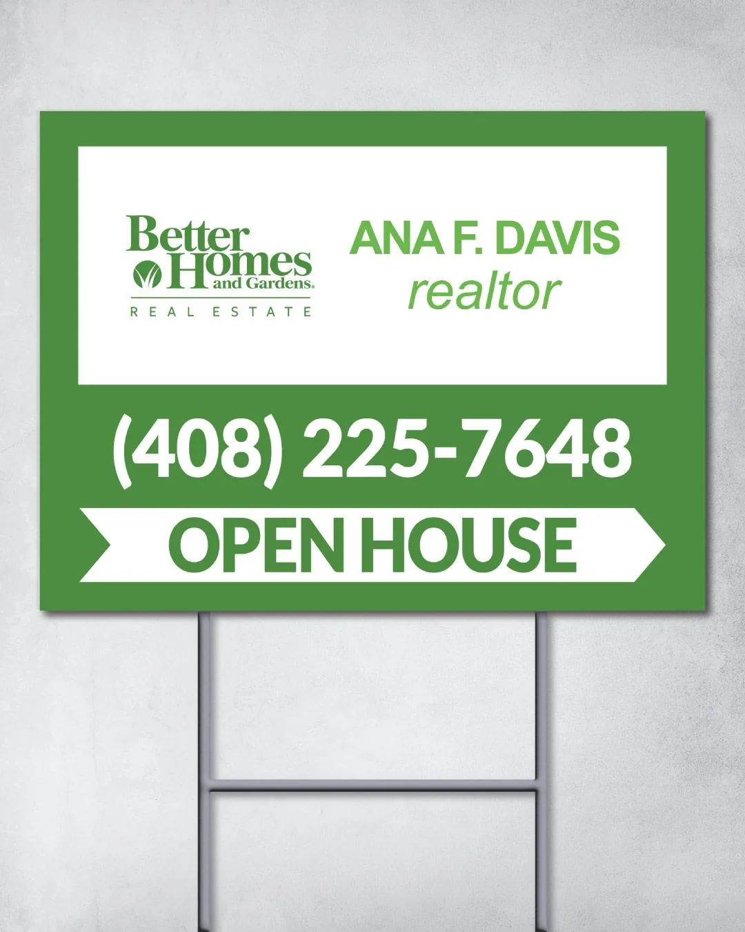 BHGRE Verdant View Yard Sign 2
