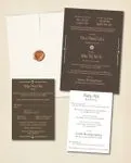 Simple and Elegant Invitation Vellum Wrapped Vietnamese & English Wedding Invitation