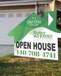 BHGRE Abstract Green House Shape Sign 1