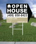 Stripes Black Arrow Shape Sign Century 21 2