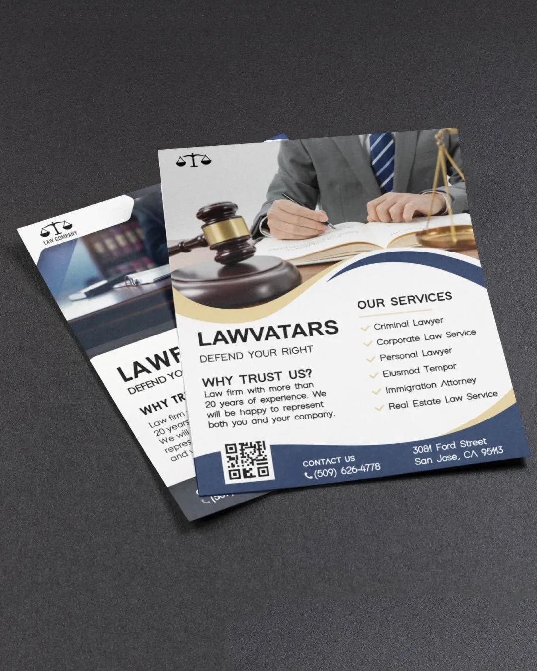 Wavy Design Flyers