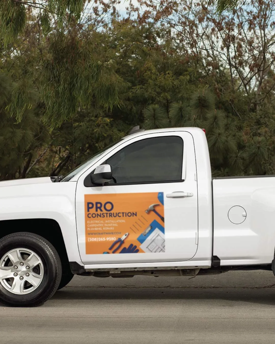Contractor's Tools Car Magnets