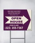 Berkshire on Purple Yard Sign