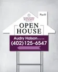 Berkshire Pure Plum House Shape Sign 2
