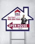 ERA Blue Frame House Modern Shape Sign 1