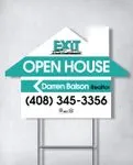 Exit Realty Aqua Heights House Shape Sign 2