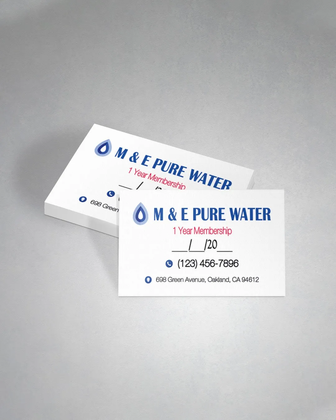 Classic Membership Standard Business Cards 1