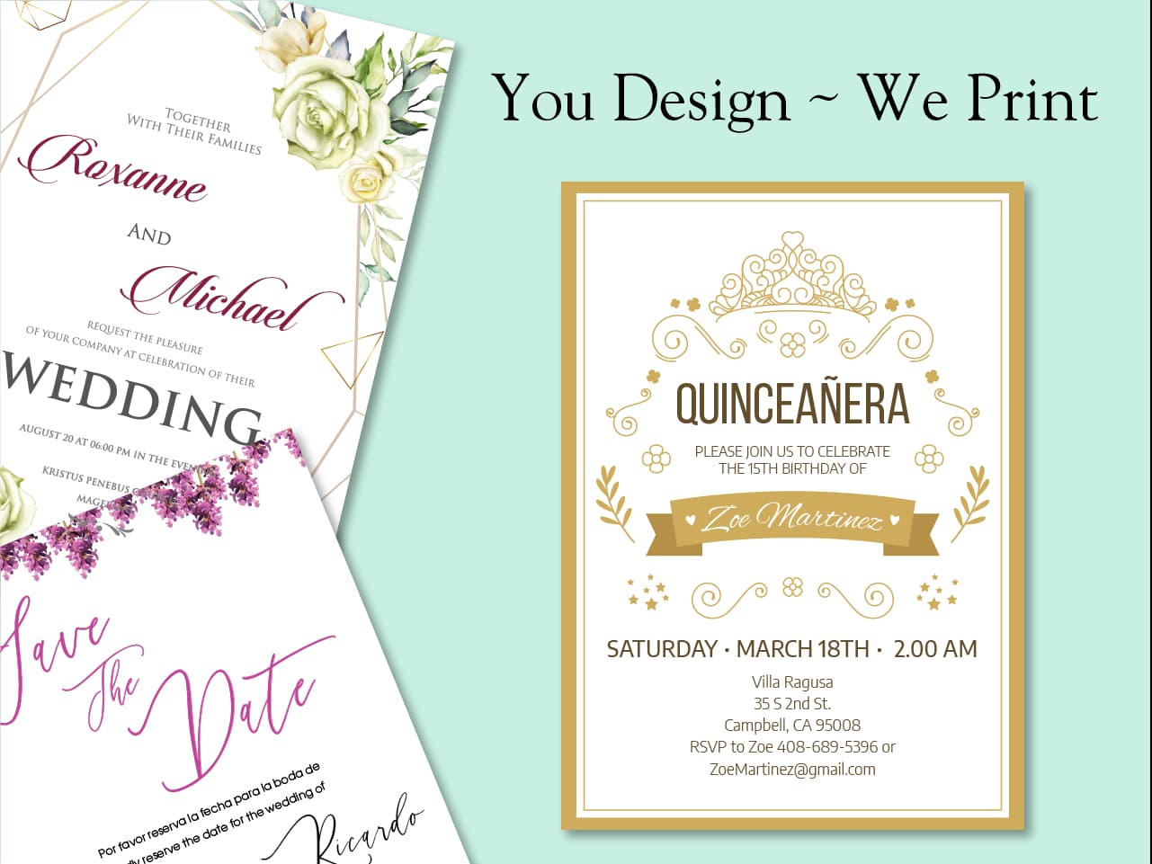 Print your own designs