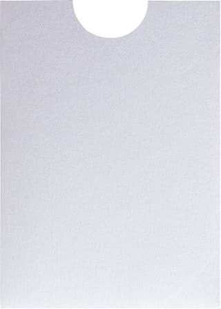 Pearl White Metallic Sleeve, 5" x 7" Pocket & Folder Invitation