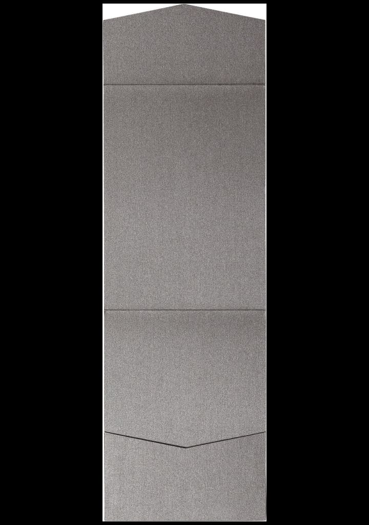 Steel Gray Metallic Pocket & Folder Invitation Card, A7 Cascade