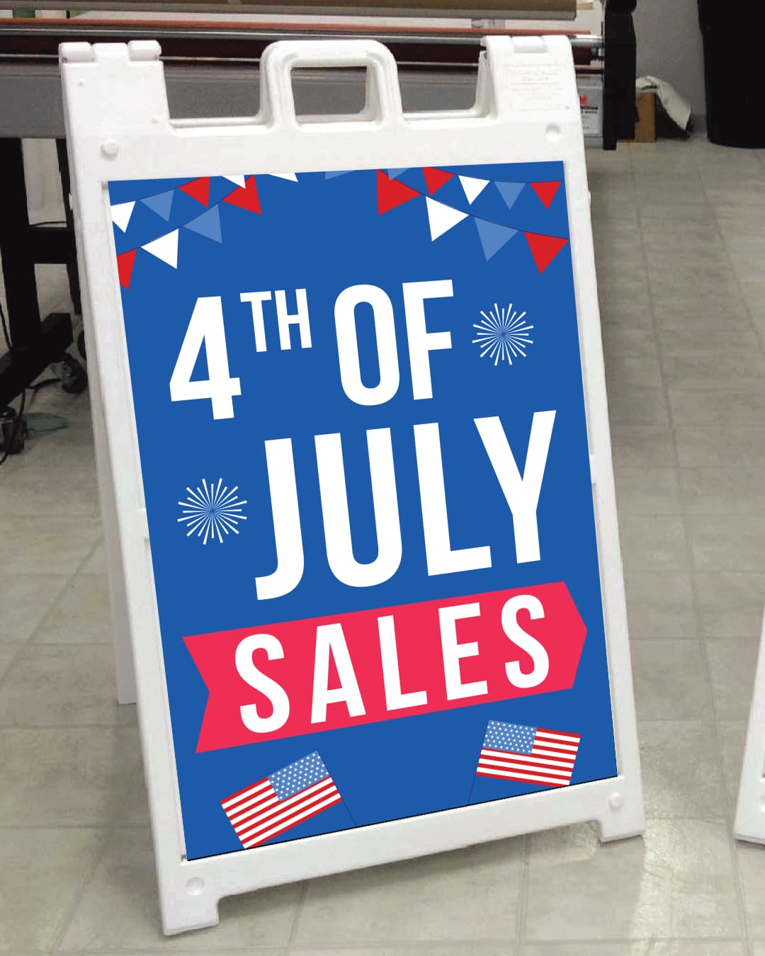 4th of July A-Frame Sign