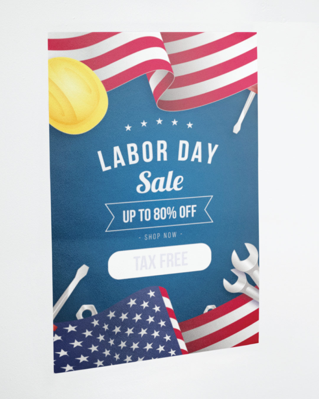 Posters Realistic Labor Day