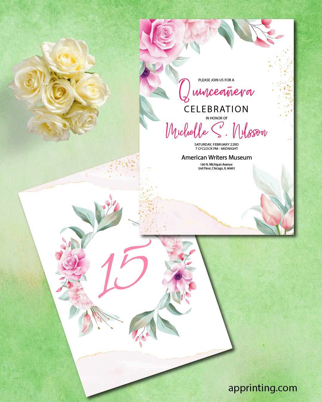 Quinceanera Dreamy Blooms