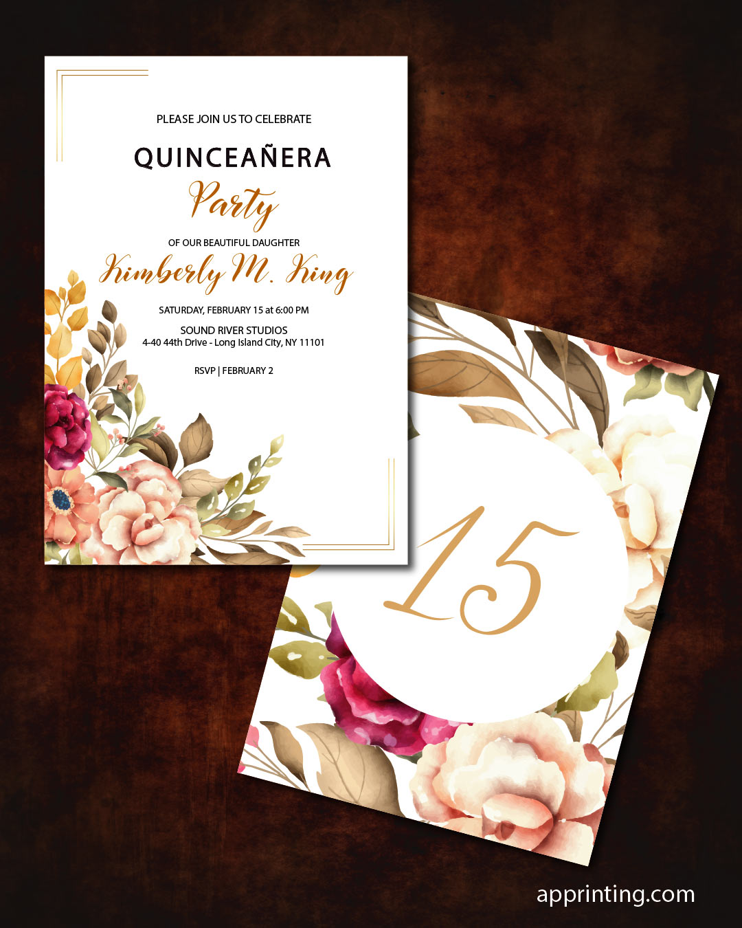 Quinceanera Flowers with Cool Tones