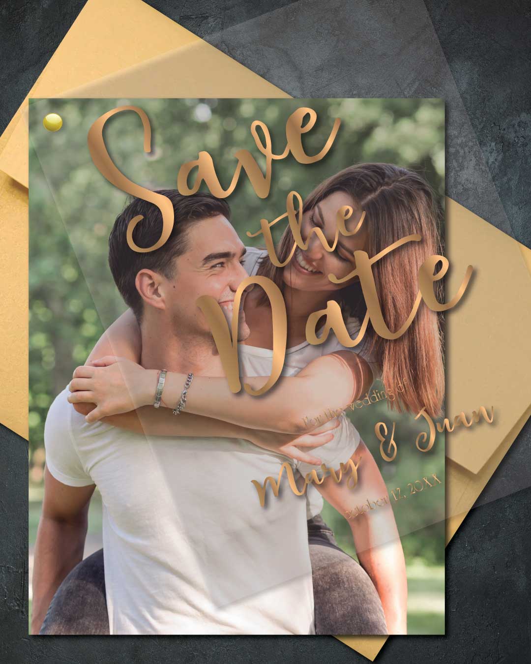 Simple with Photos Save The Date