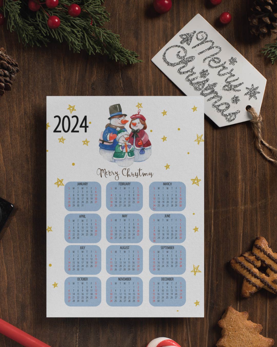 Family Frosty Calendar